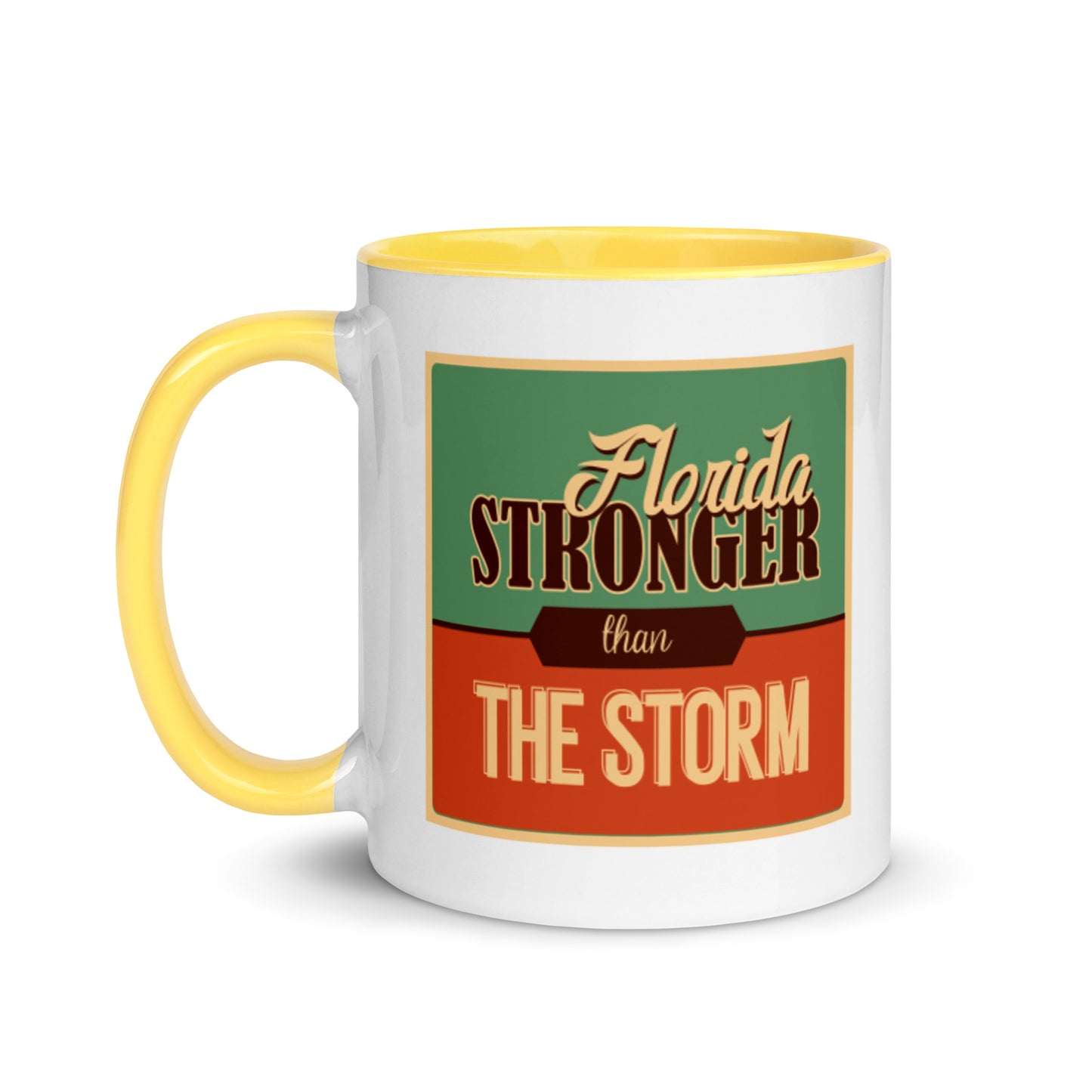 Florida Stronger Than The Storm Retro Mug