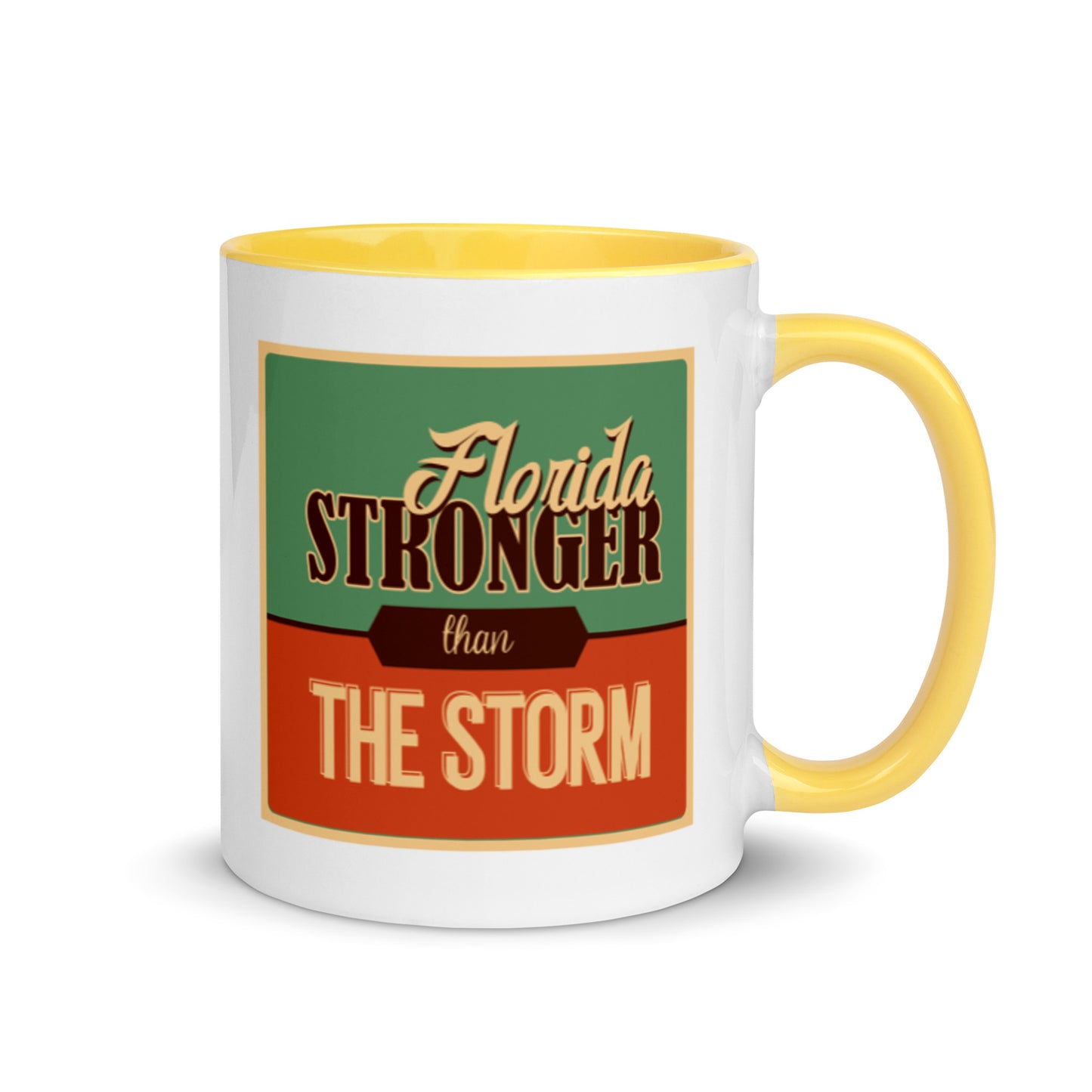 Florida Stronger Than The Storm Retro Mug
