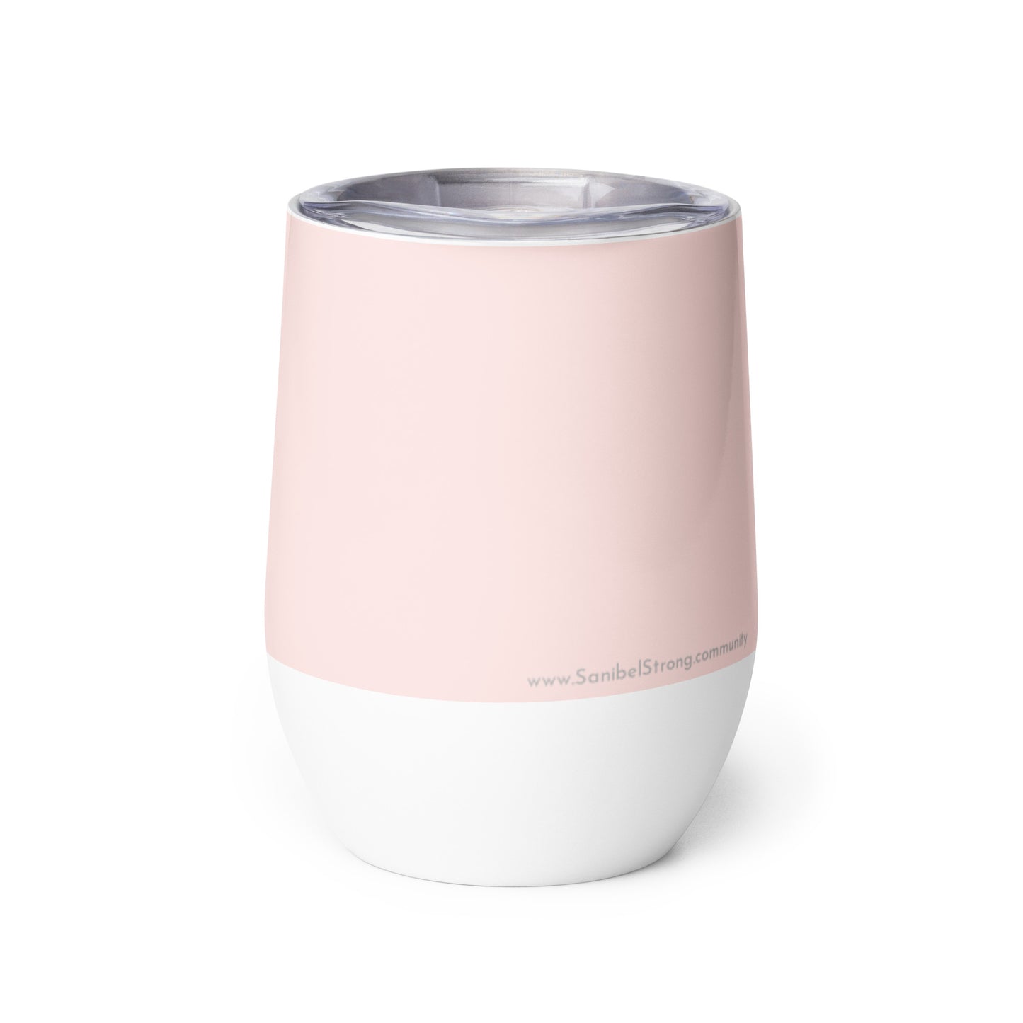 Sanibel Captiva Strong Pink Wine Tumbler