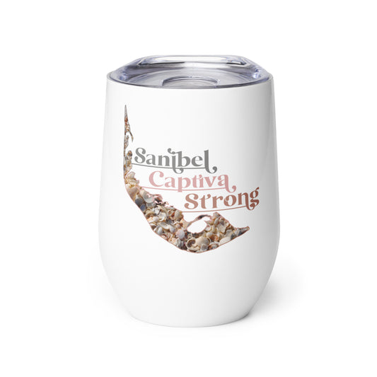 Sanibel Captiva Strong Wine Tumbler
