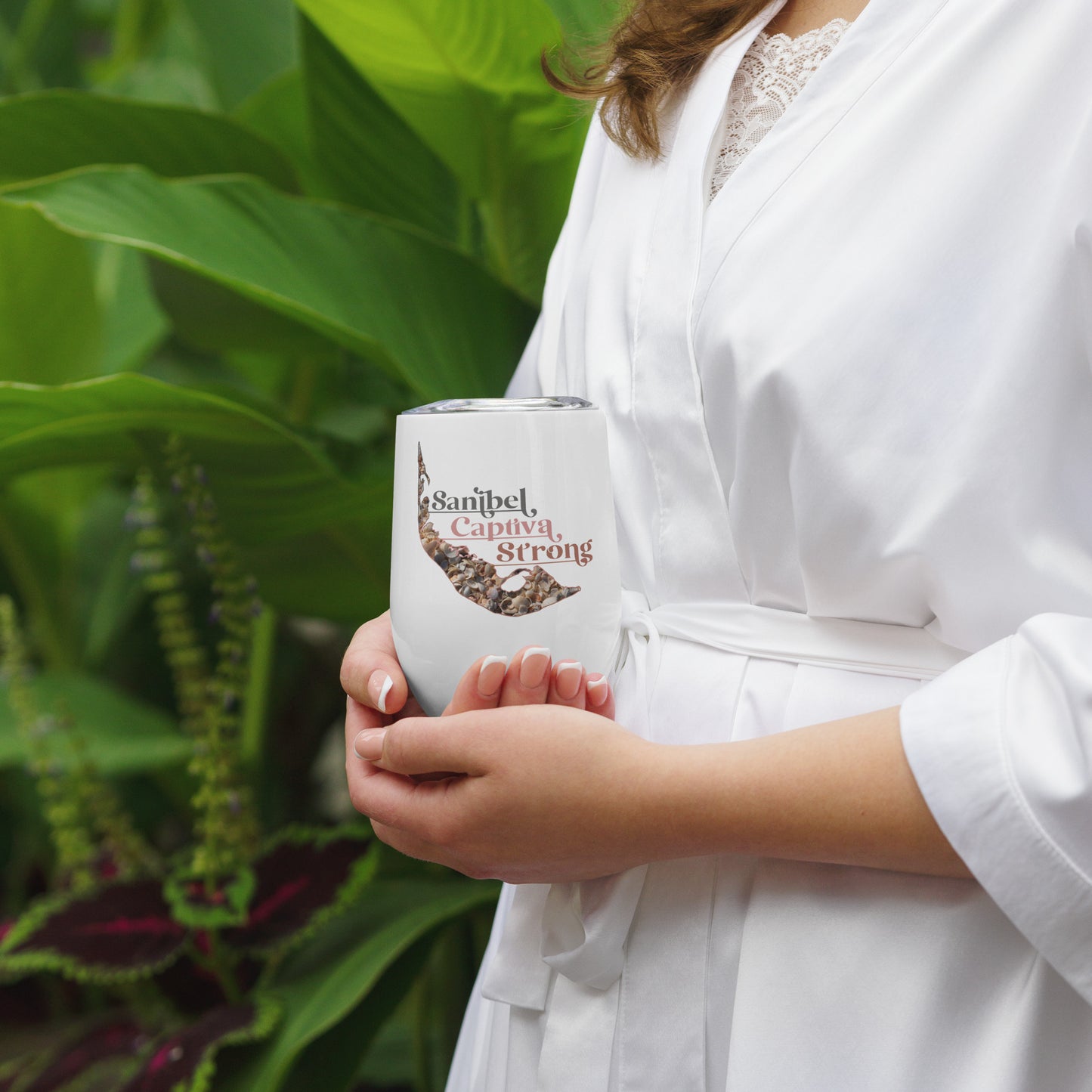 Sanibel Captiva Strong Wine Tumbler