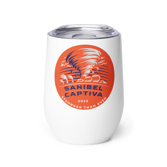 SanCap Stronger Than Ever Wine Tumbler