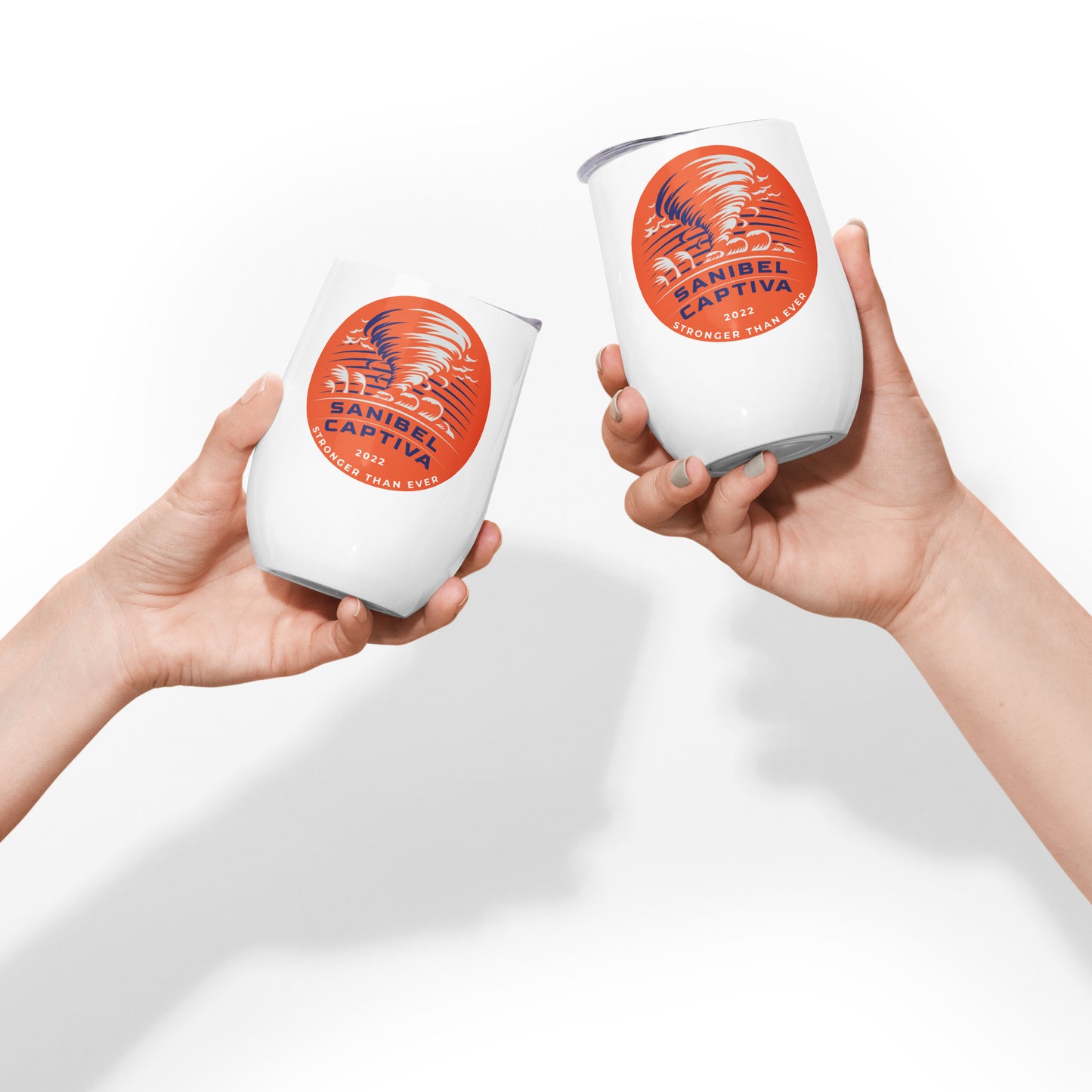 SanCap Stronger Than Ever Wine Tumbler