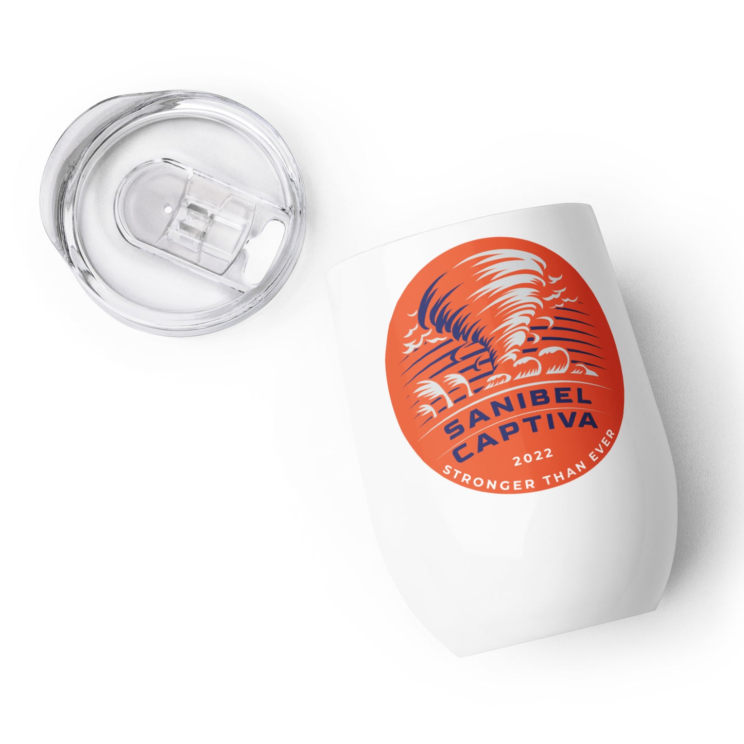 SanCap Stronger Than Ever Wine Tumbler