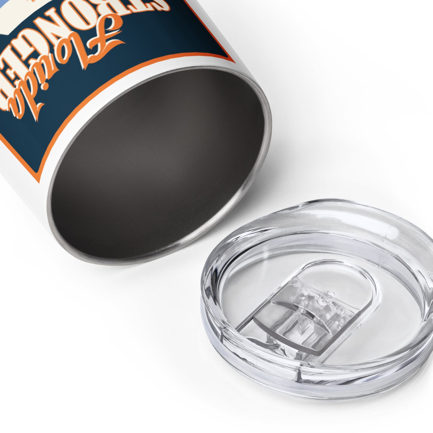 Florida Stronger Than The Storm Wine Tumbler