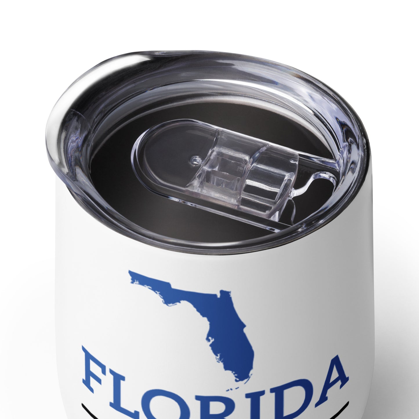 Florida Stronger Than The Storm Wine Tumbler