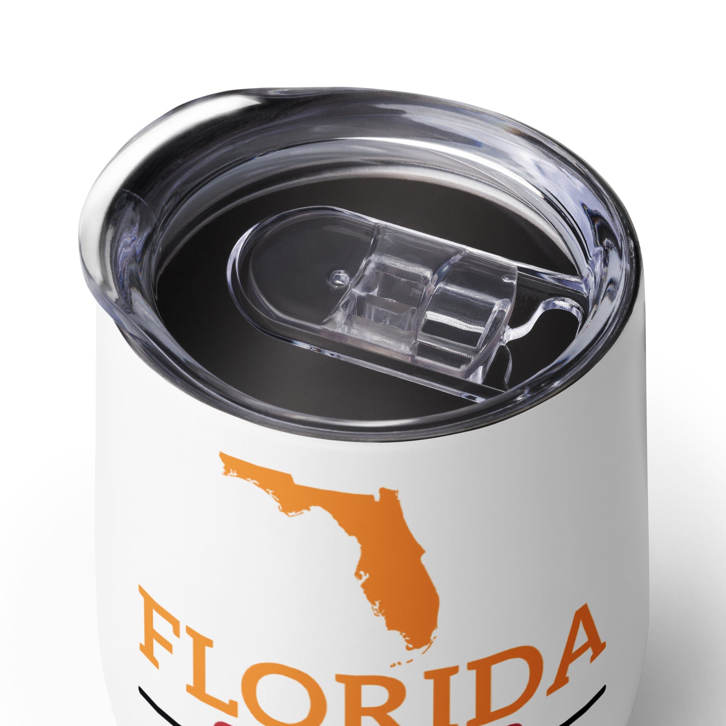Florida Stronger Than The Storm Stainless Steel Wine Tumbler