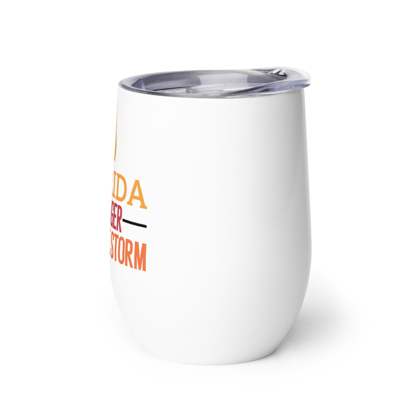 Florida Stronger Than The Storm Stainless Steel Wine Tumbler