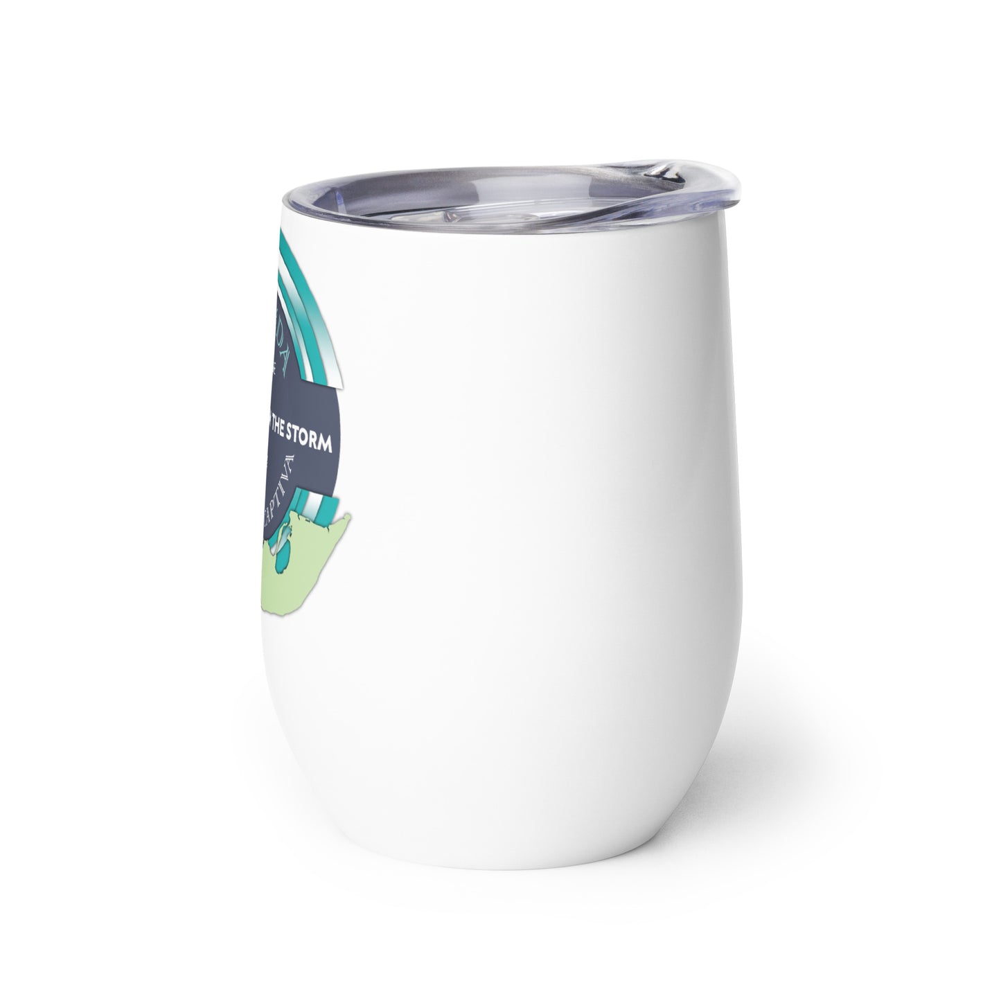 Sanibel Captiva Stronger Than The Storm Wine Tumbler