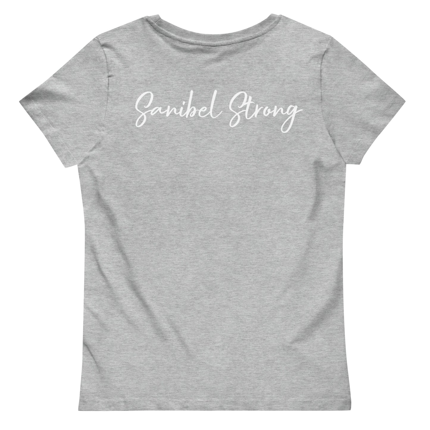 Sanibel Strong Women's Fitted Shirt (2 sided design)
