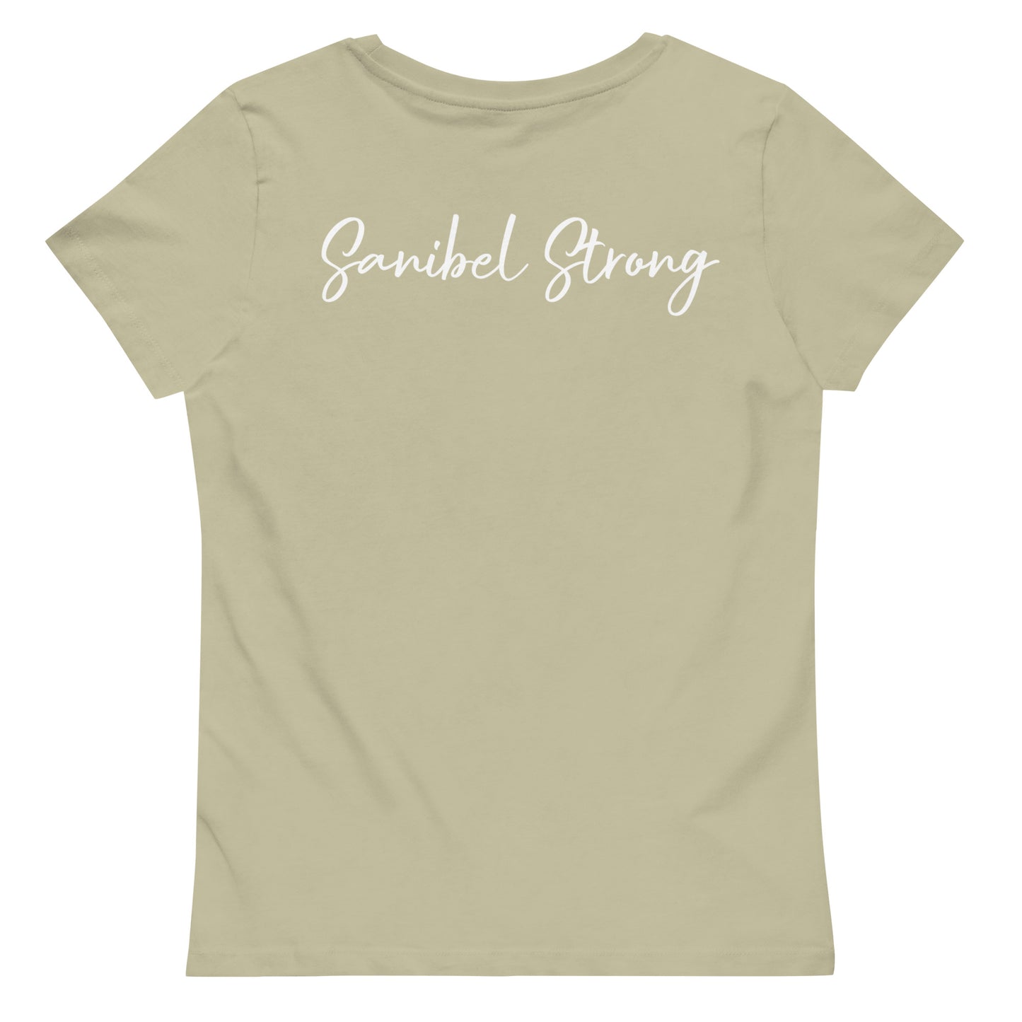 Sanibel Strong Women's Fitted Shirt (2 sided design)