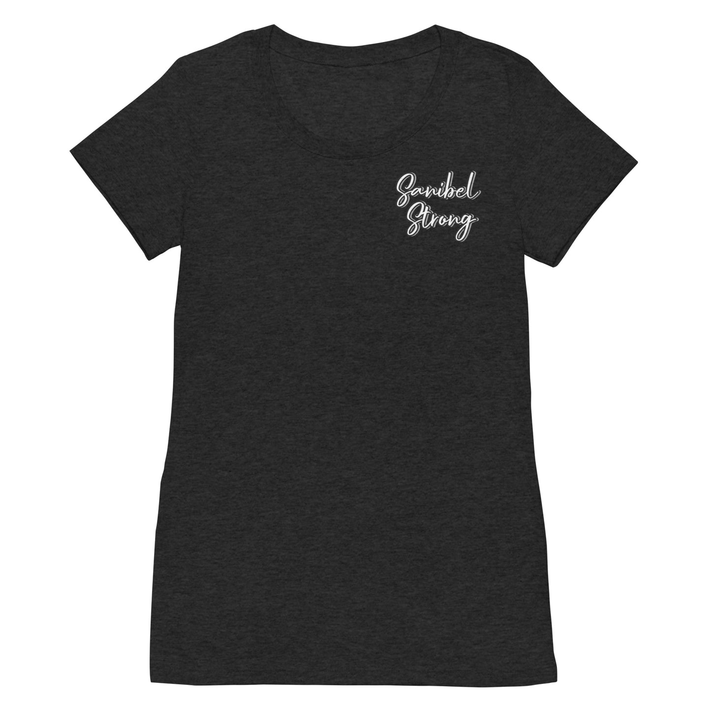 Sanibel Strong Watercolor Ladies' Scoop Neck Shirt