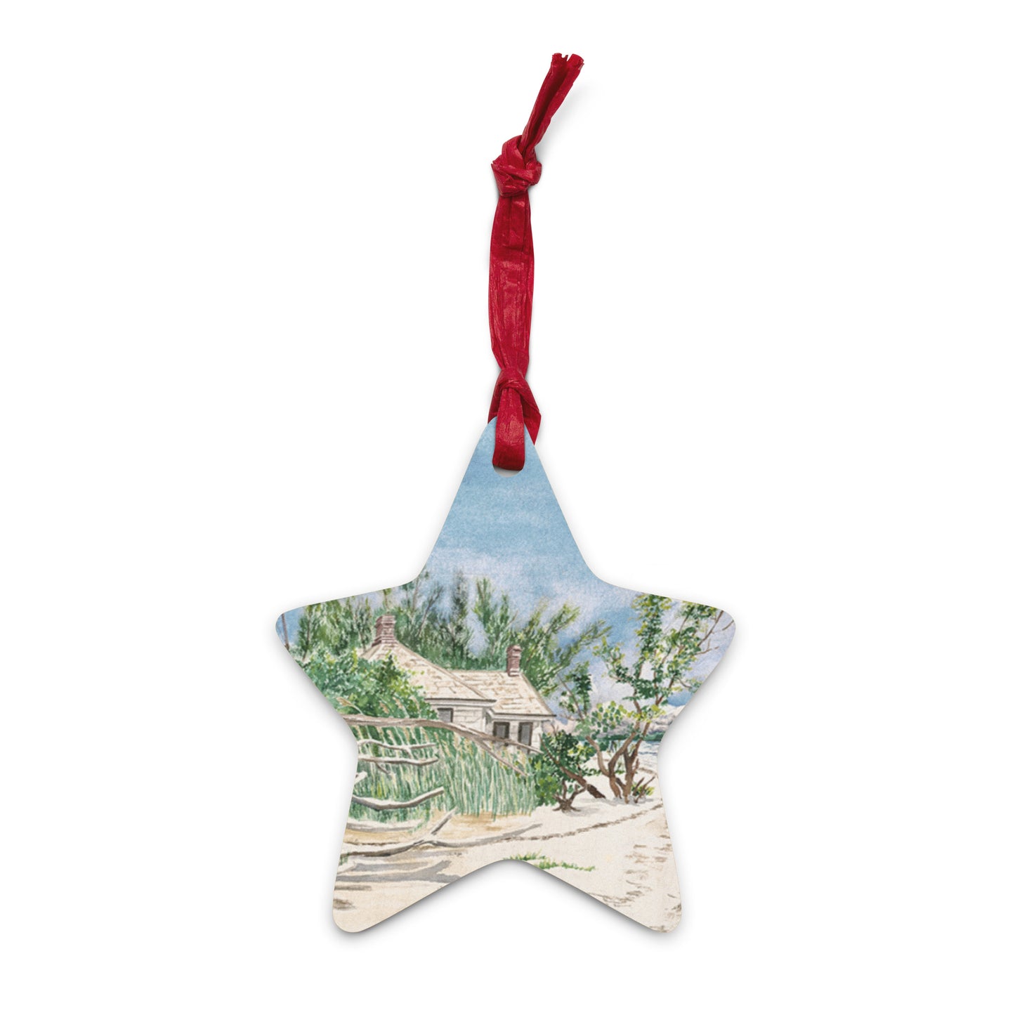 Sanibel Christmas Ornaments (all 6 shapes have Sanibel Lighthouse on front!)