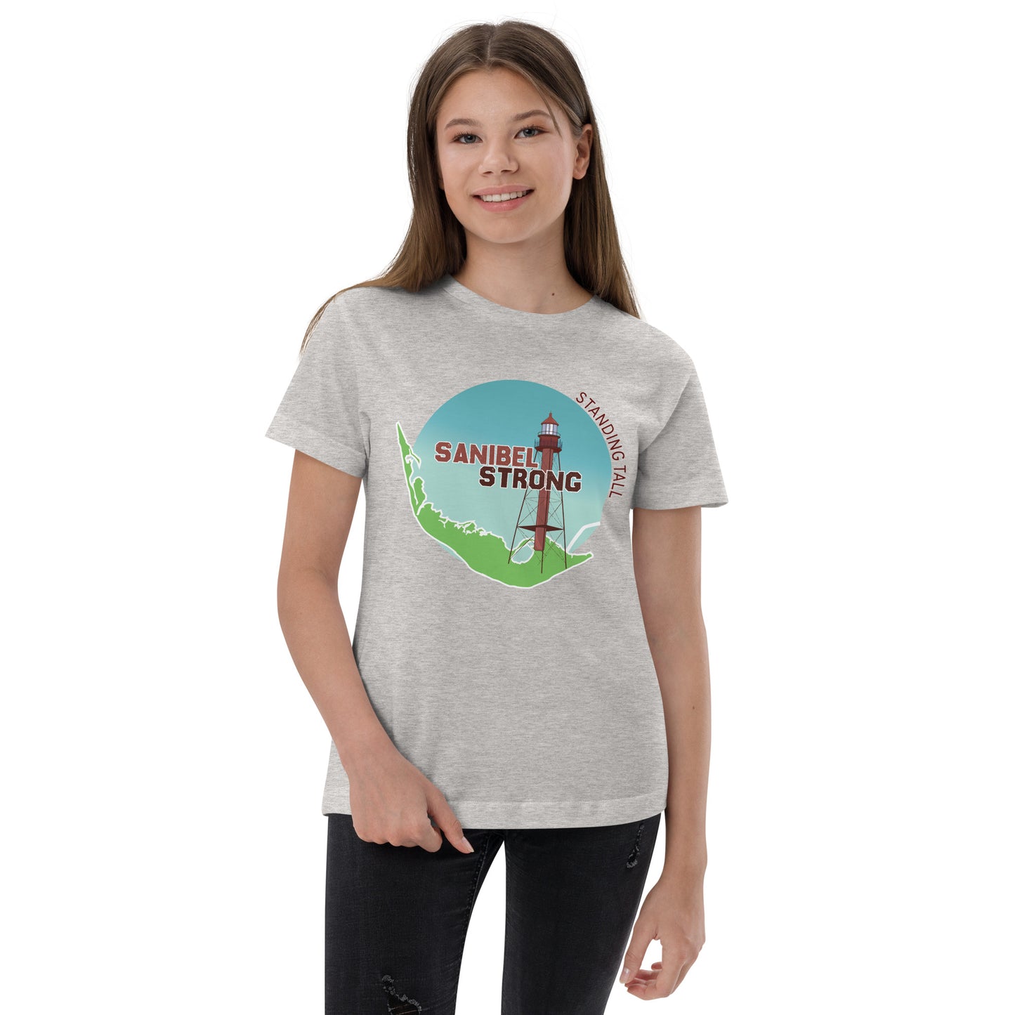 Sanibel Strong Standing Tall Youth T-shirt
