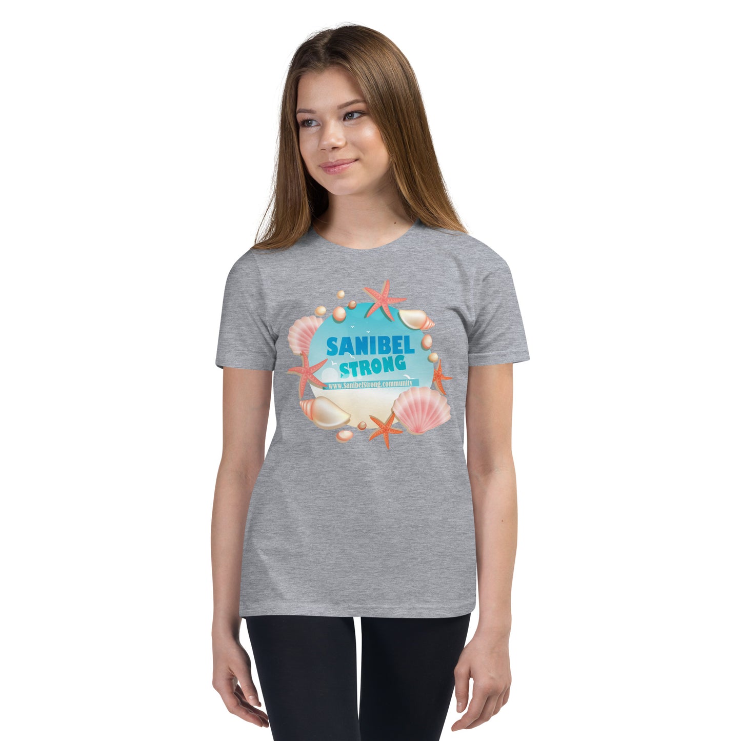 Sanibel Strong Starfish & Shells - Youth T-Shirt