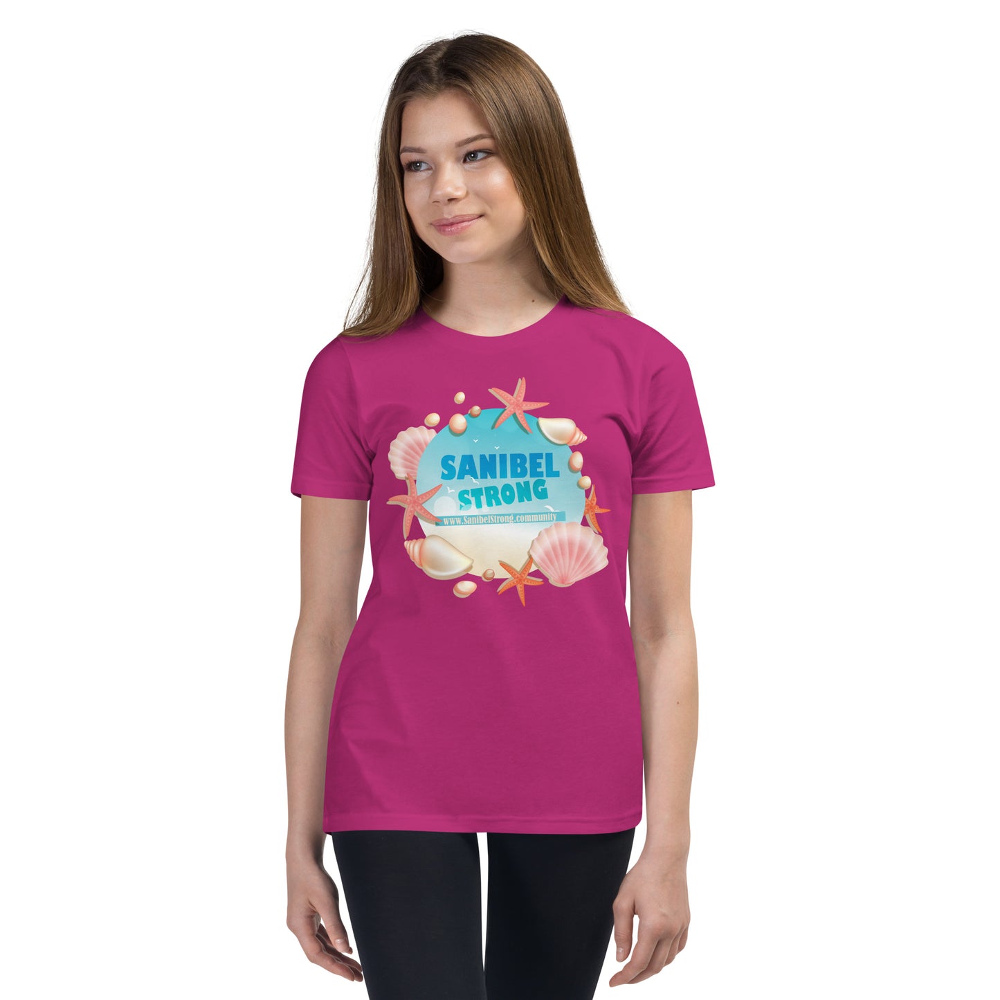 Sanibel Strong Starfish & Shells - Youth T-Shirt