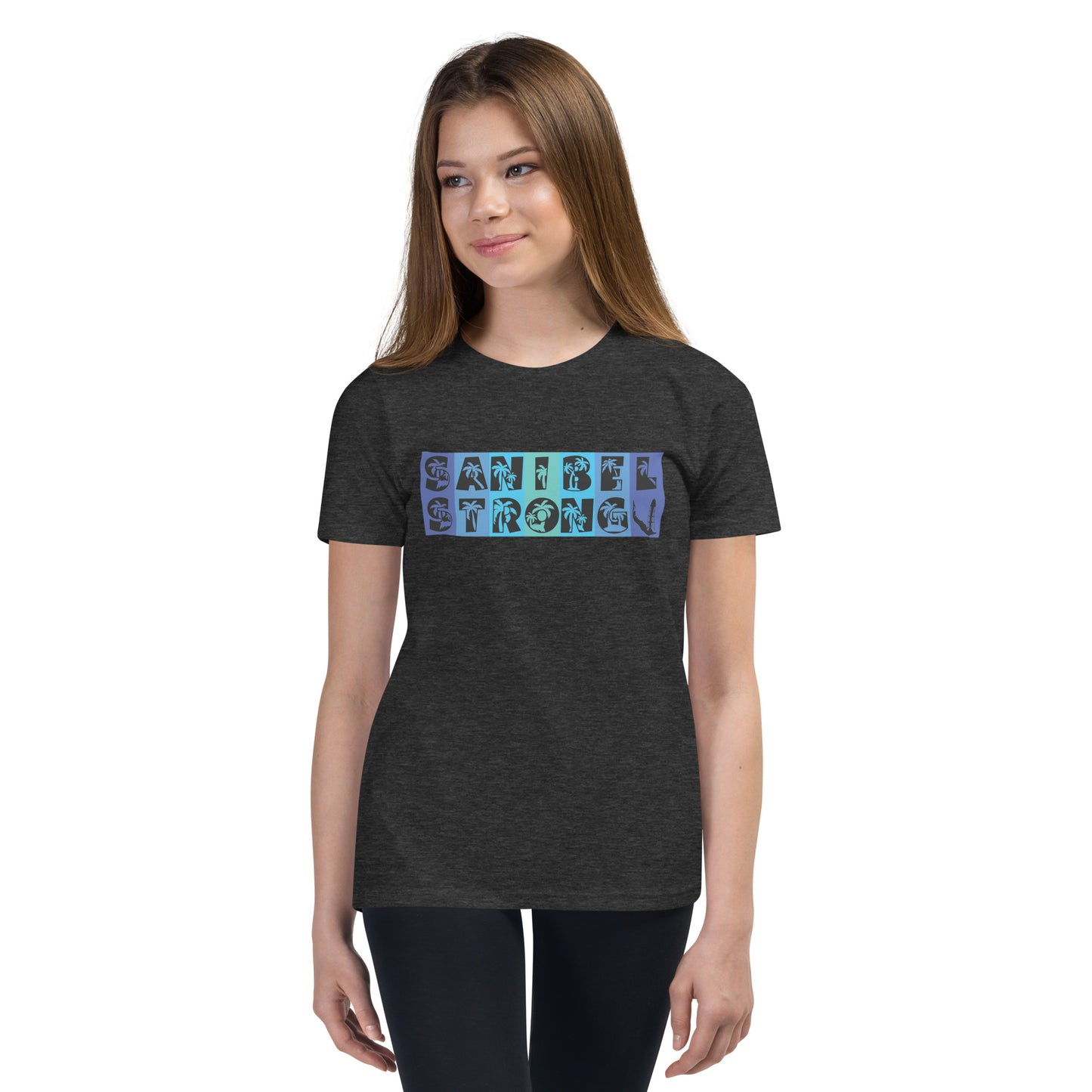 Sanibel Strong Youth Shirt - Blue Design