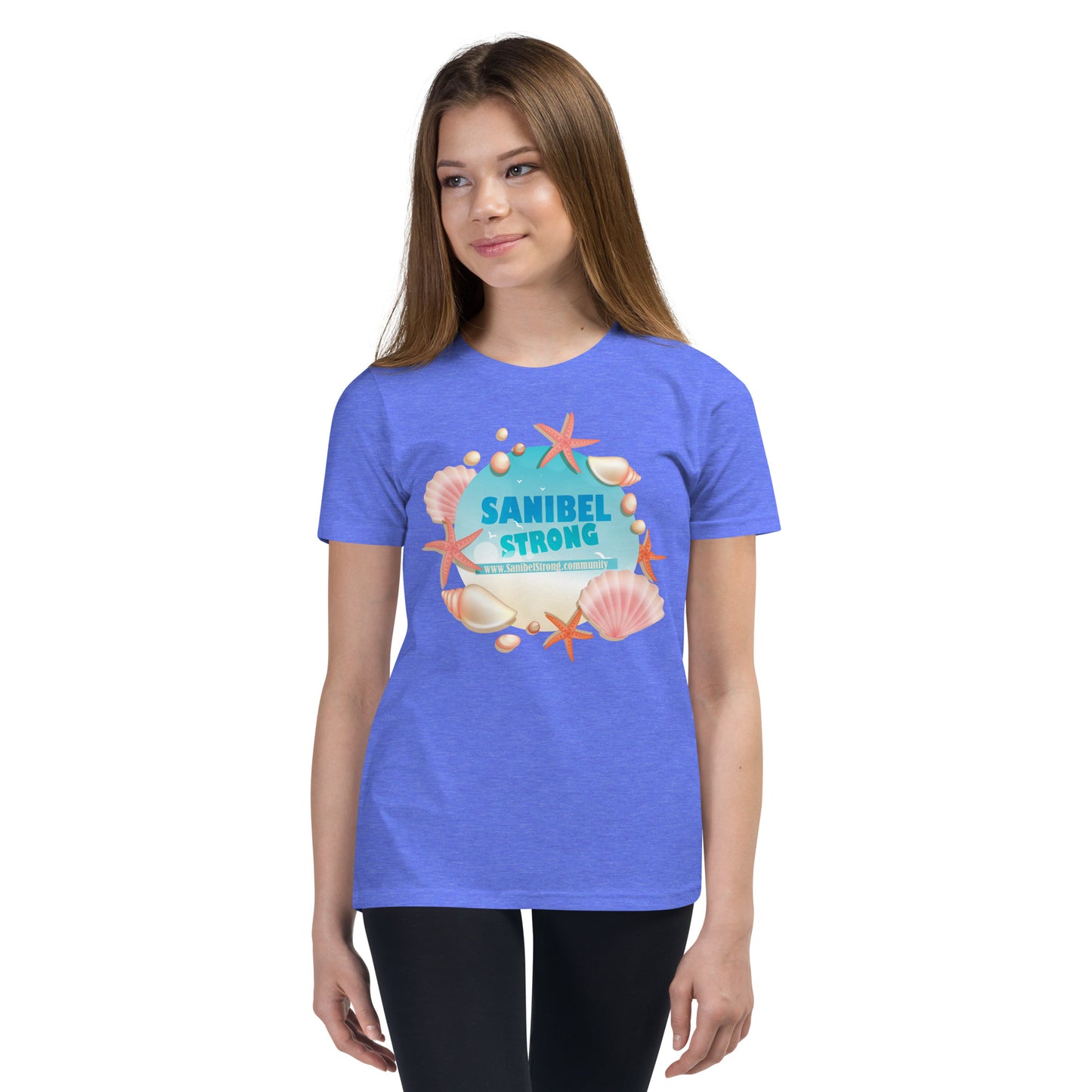 Sanibel Strong Starfish & Shells - Youth T-Shirt