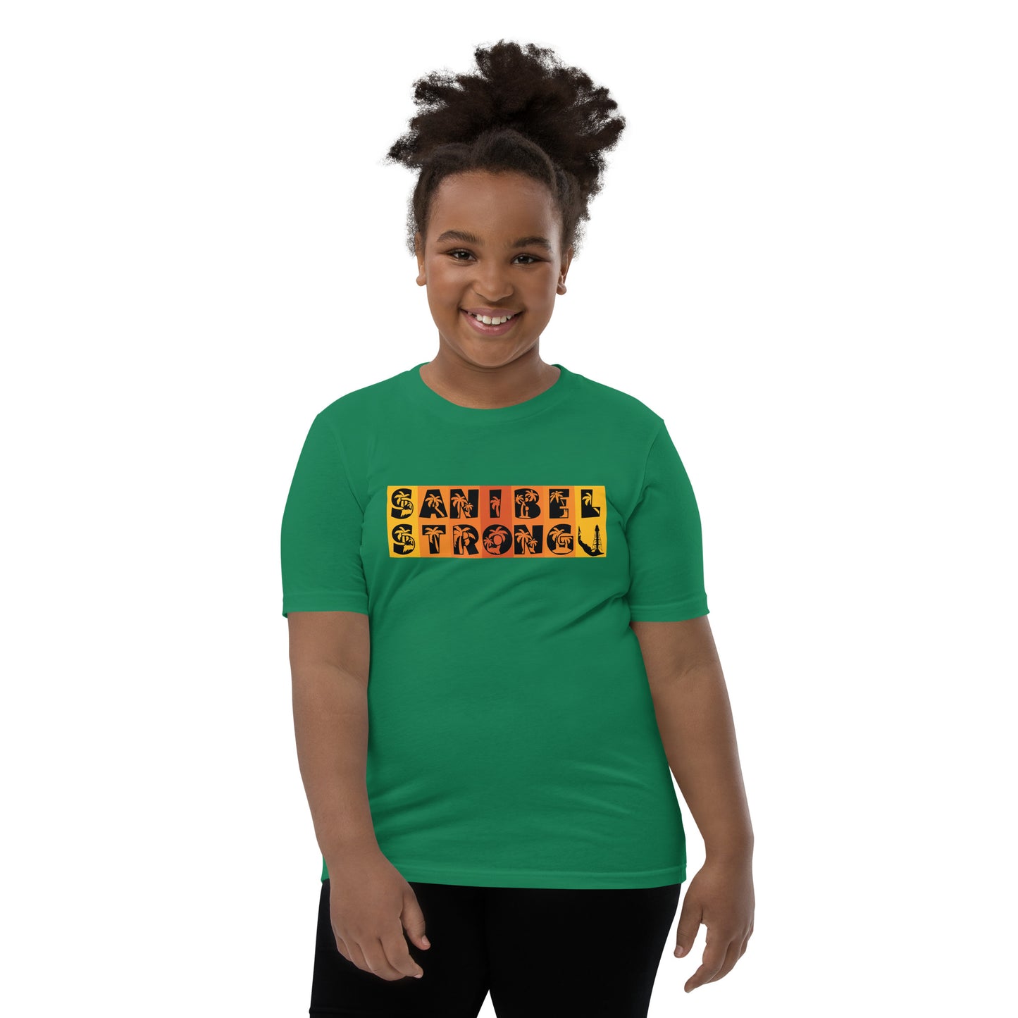 Sanibel Strong Youth Shirt - Orange Design