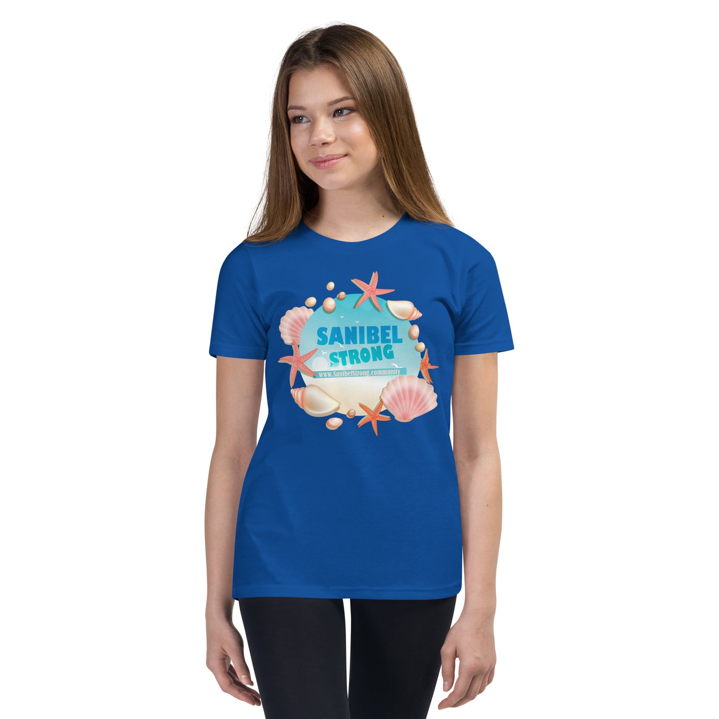 Sanibel Strong Starfish & Shells - Youth T-Shirt