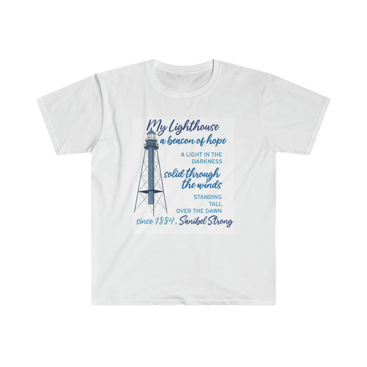 Sanibel Lighthouse Poem Shirt - Sanibel Strong Hurricane Relief Donation Shirt - Sanibel Island - Unisex