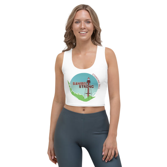 Sanibel Strong Standing Tall Crop Top