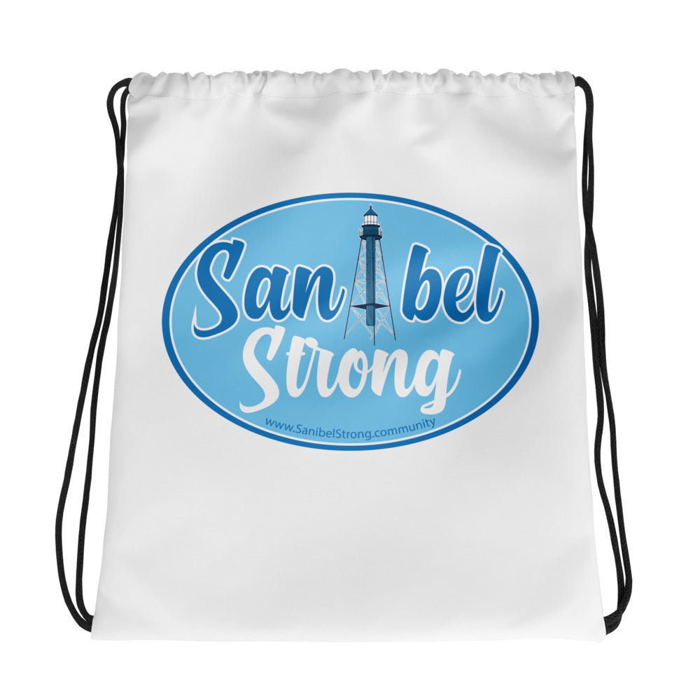Sanibel Strong - Drawstring Bag