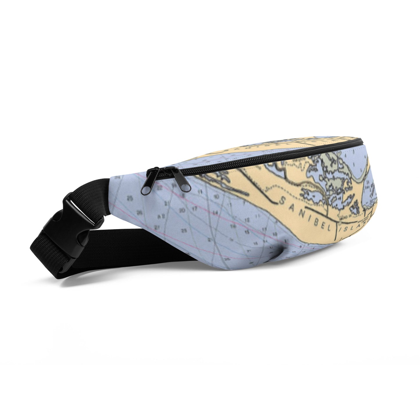 Sanibel Island Map Fanny Pack