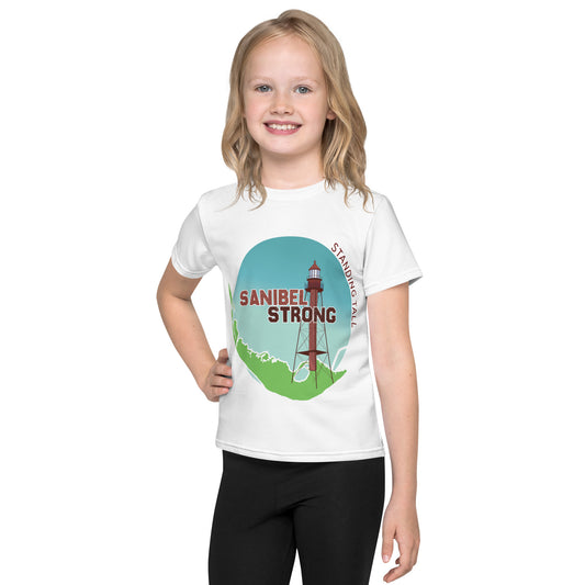 Sanibel Strong Standing Tall Kids T-shirt