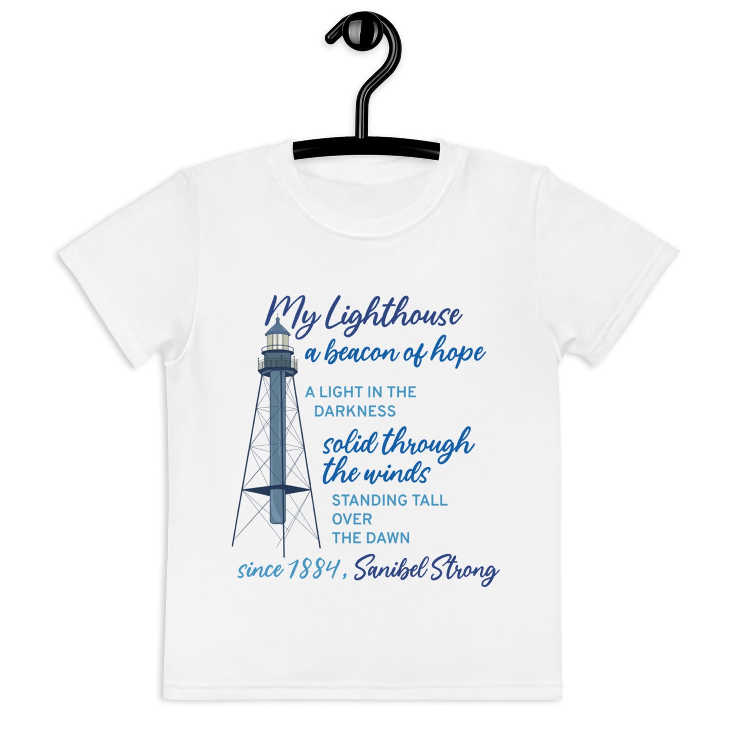 My Lighthouse Poem - Kids T-shirt