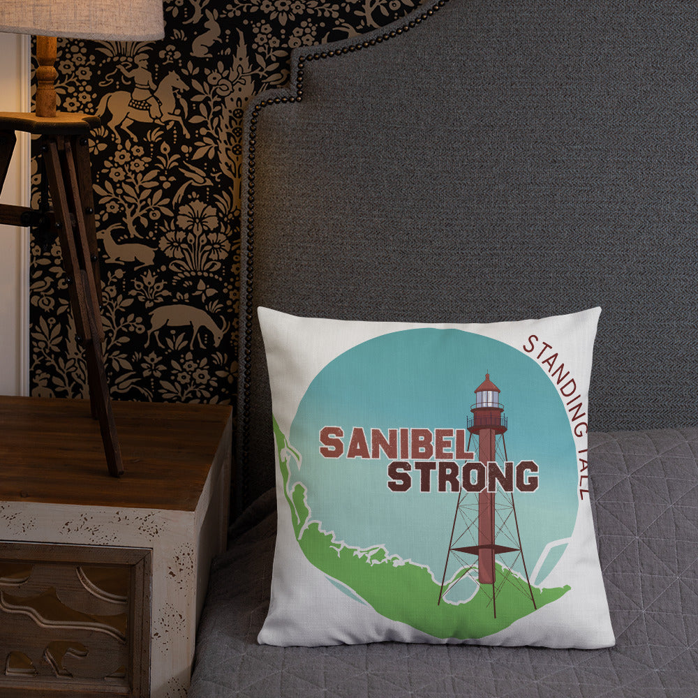 Sanibel Strong Standing Tall Pillow