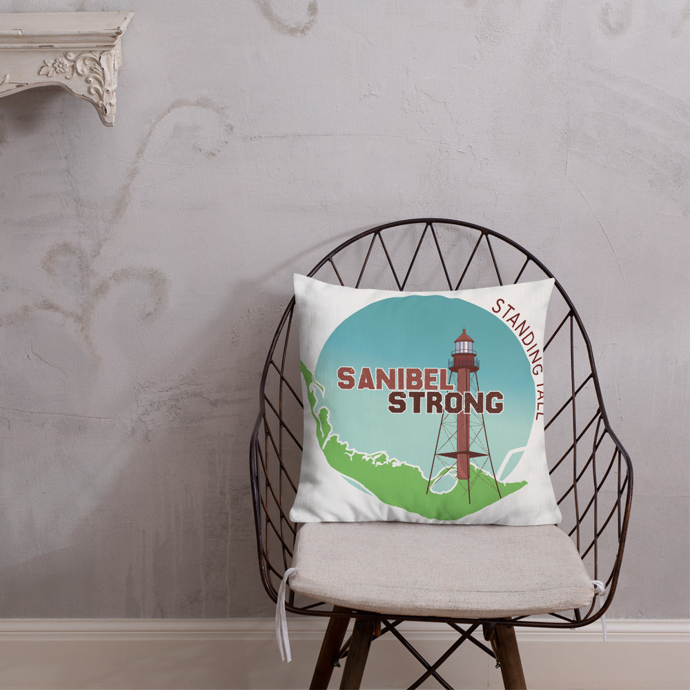 Sanibel Strong Standing Tall Pillow