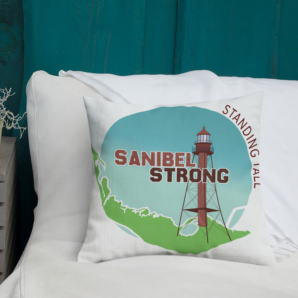 Sanibel Strong Standing Tall Pillow