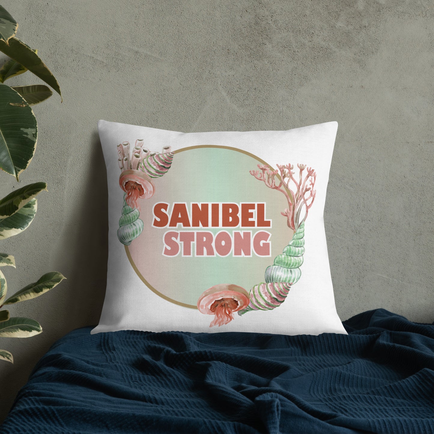 Sanibel Strong Seashells - Pillow