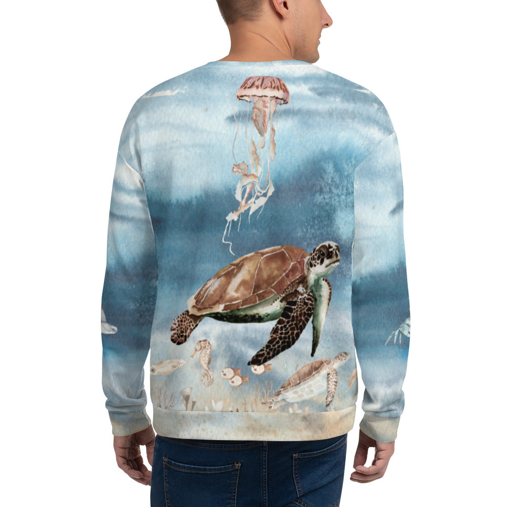 Sanibel Strong Sweatshirt - Unisex Sizes - Dolphin Sea Life