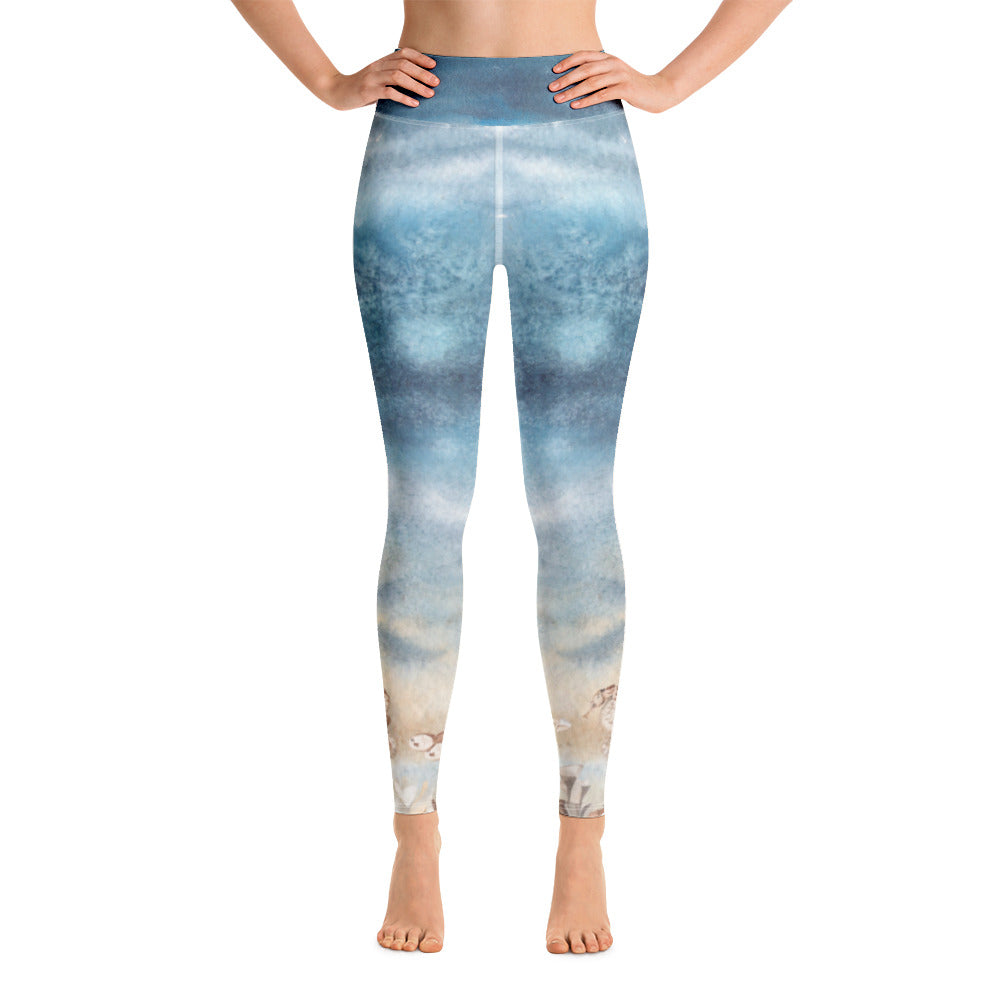 Sea Life Yoga Leggings (No Writing)