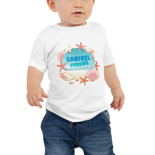 Sanibel Strong Starfish & Seashell - Baby Tee