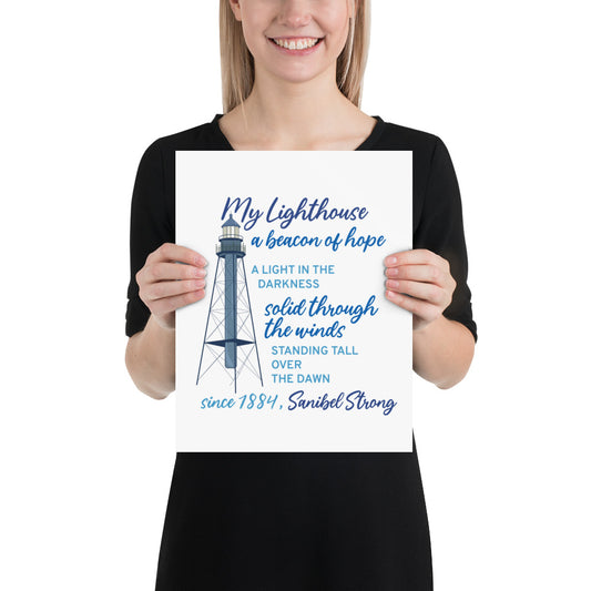 My Lighthouse Poem - Poster