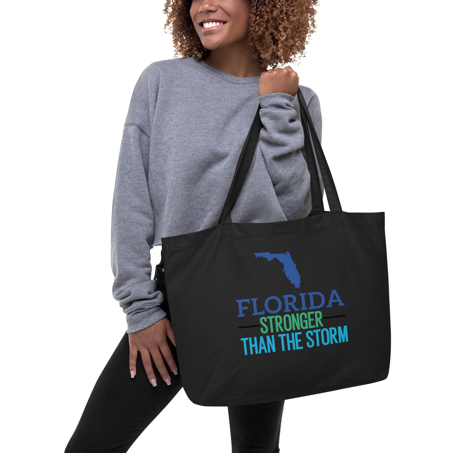 Florida Stronger Than The Storm Tote Bag