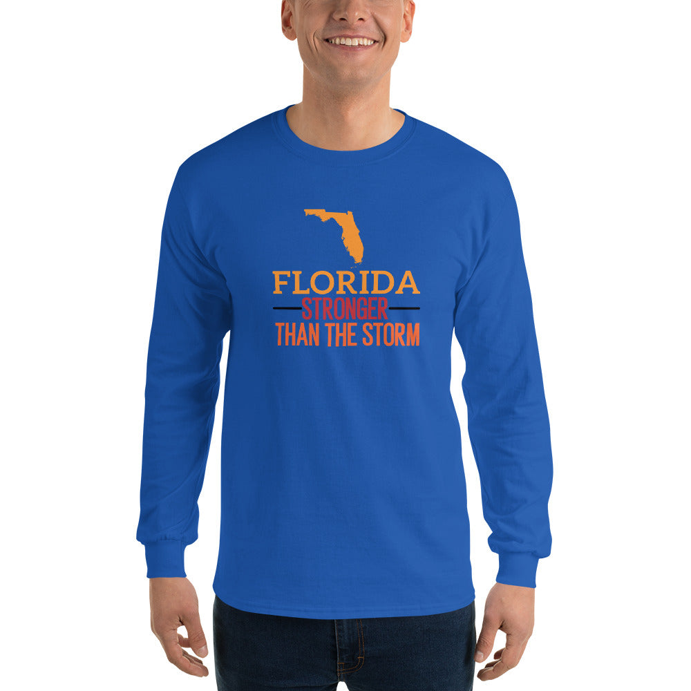 Florida Stronger Than The Storm Men’s Long Sleeve Shirt