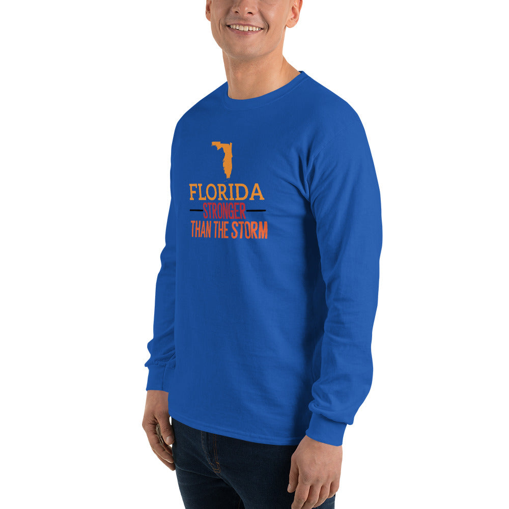 Florida Stronger Than The Storm Men’s Long Sleeve Shirt