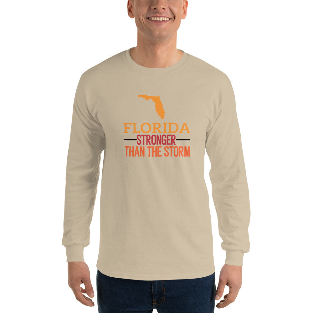 Florida Stronger Than The Storm Men’s Long Sleeve Shirt