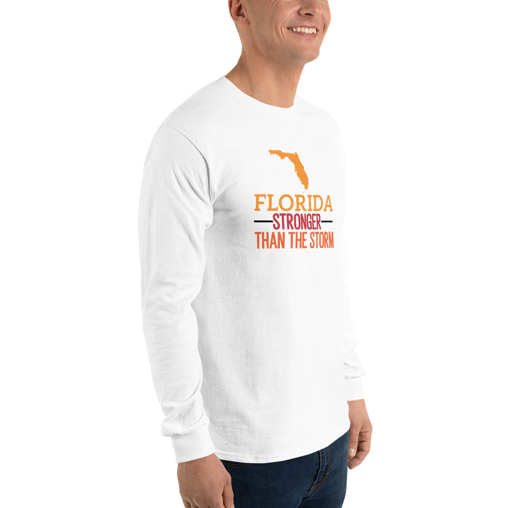 Florida Stronger Than The Storm Men’s Long Sleeve Shirt