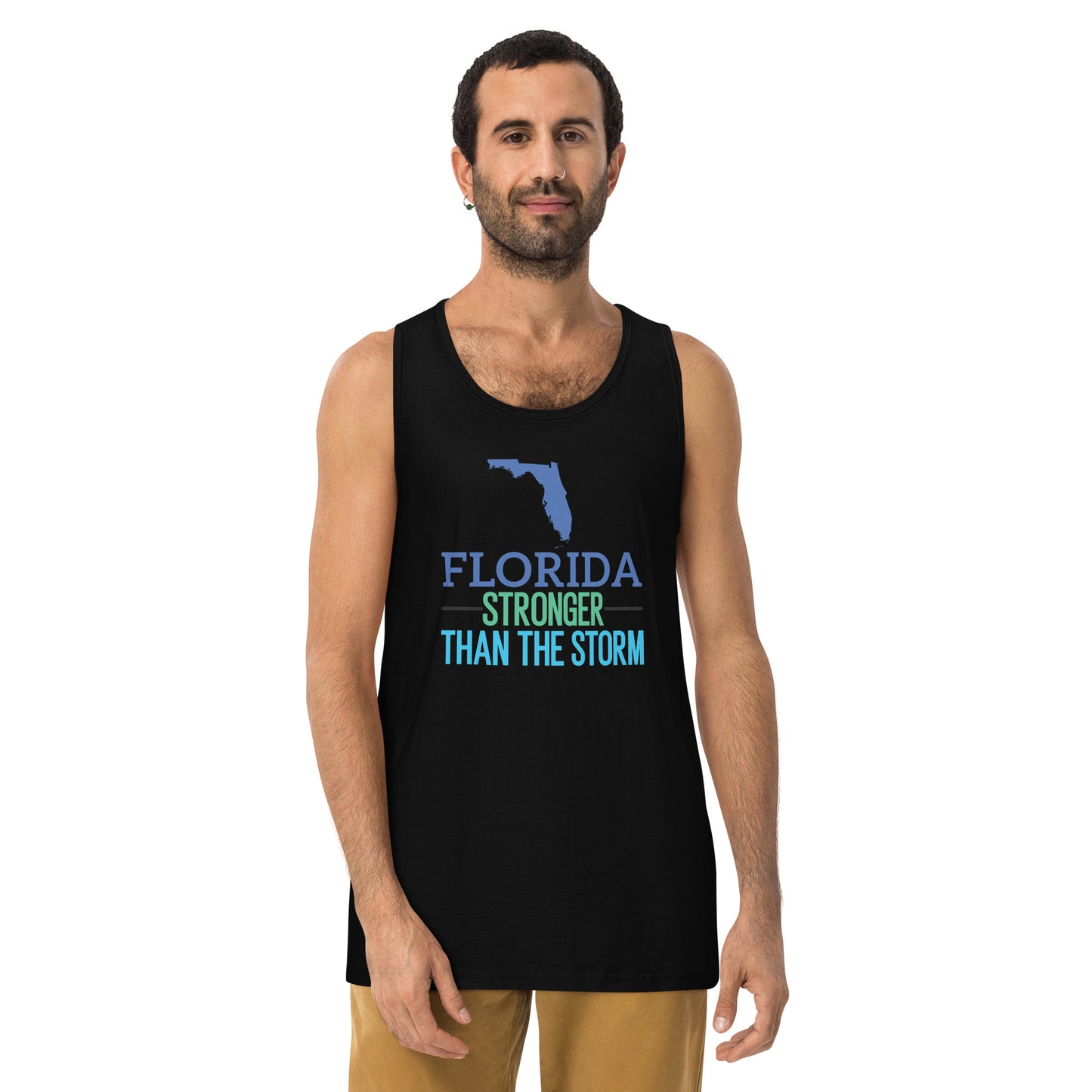 Florida Stronger Than The Storm - Men’s Tank Top