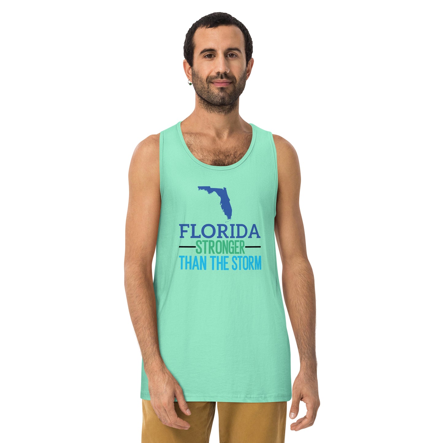 Florida Stronger Than The Storm - Men’s Tank Top