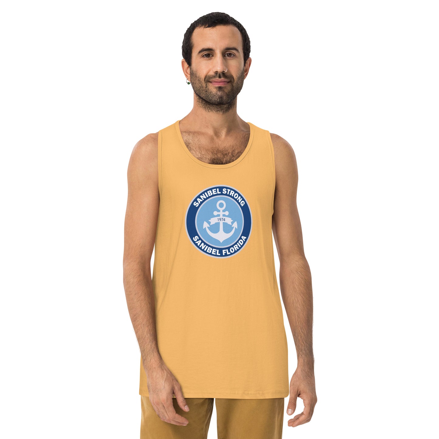 Sanibel Strong - Anchor - Men’s Tank Top