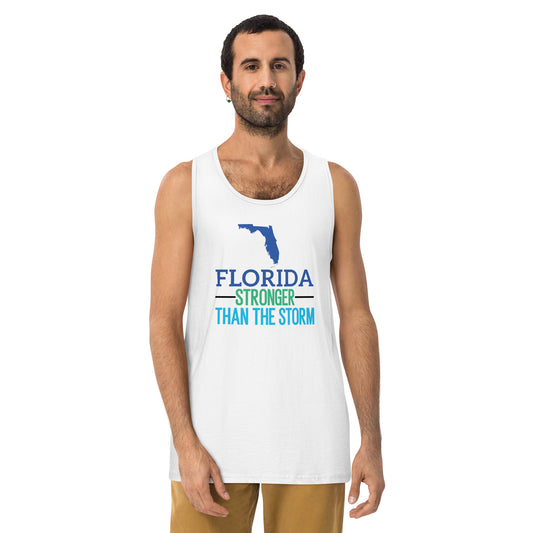 Florida Stronger Than The Storm - Men’s Tank Top