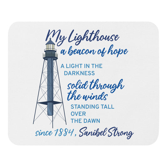 My Lighthouse Poem - Mouse Pad