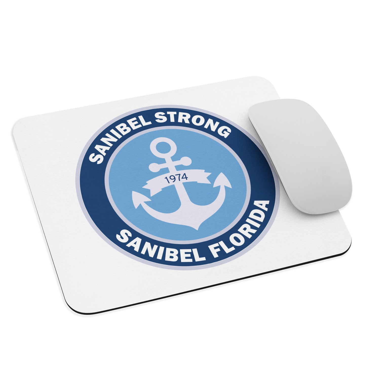 Sanibel Strong - Anchor Mouse pad