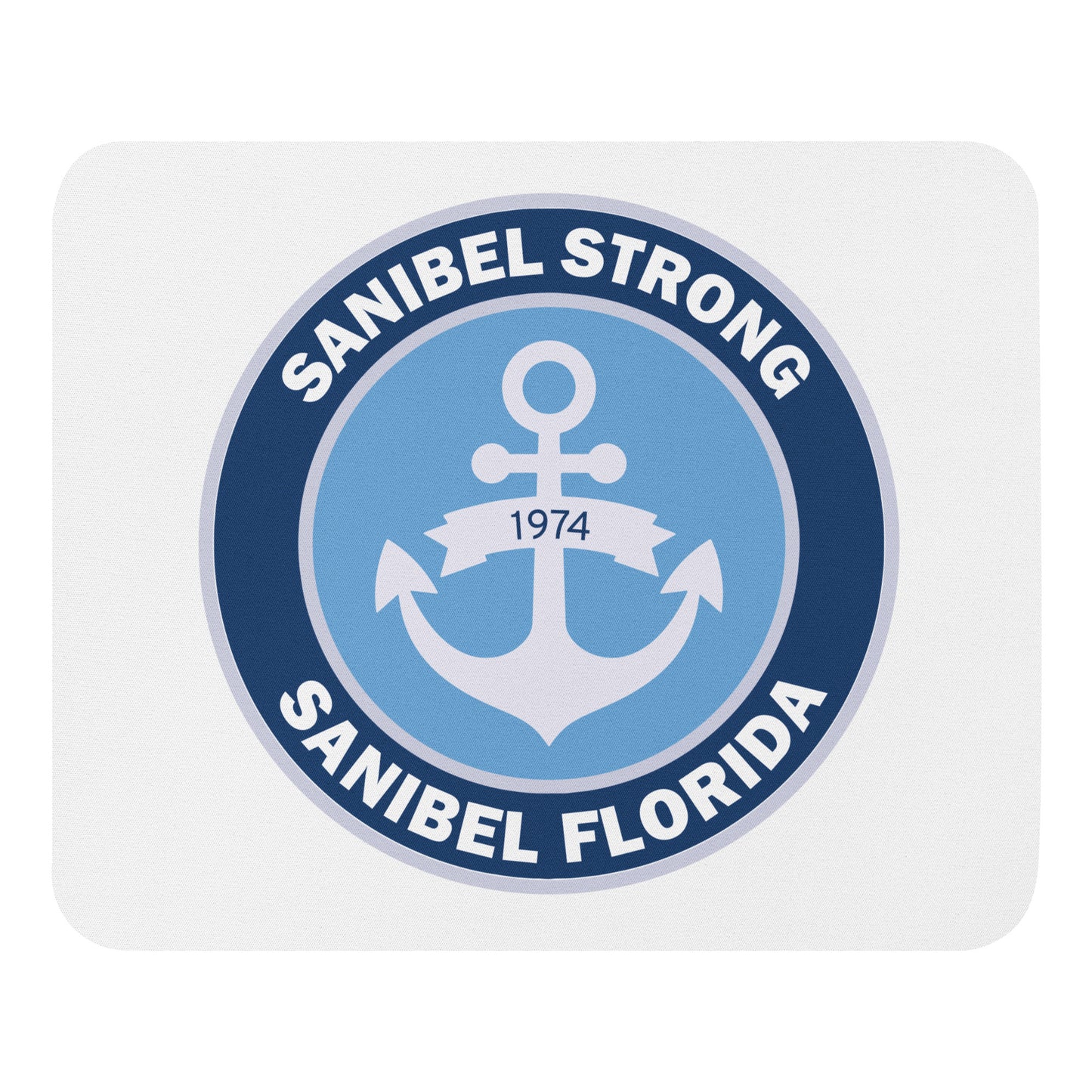 Sanibel Strong - Anchor Mouse pad